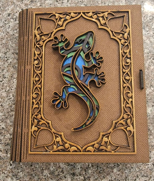 Lizard Gift Box Book - 3D Design